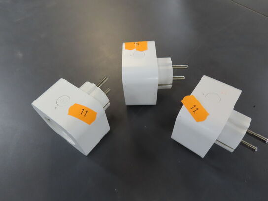 3 stk. NEDIS Smartlife Smart Plug