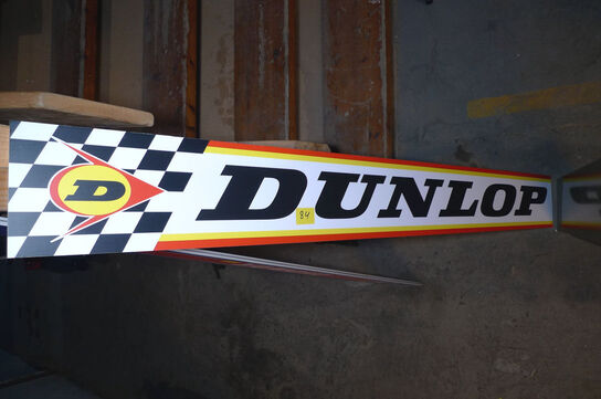 Armatur m/DUNLOP logo t/værkstedsbord m.m.