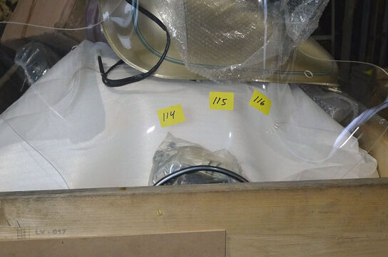 2 stk. universal vindskærme til MC m.m.