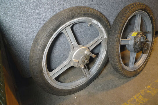 Et hjulsæt t/Vespa Ciao/SI