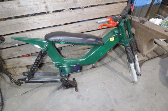 Stel m/div. dele, Tomos knallert