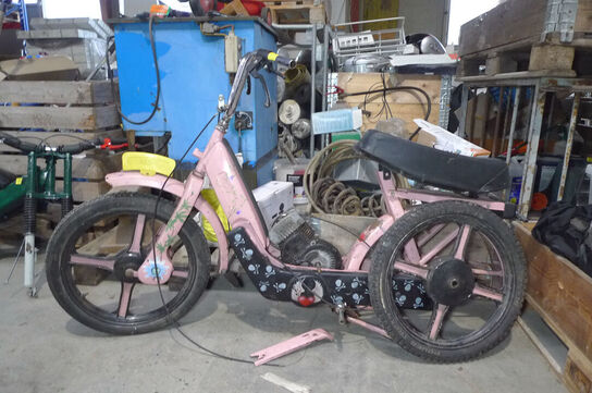 Knallert, Vespa Ciao projekt OBS dele kan mangle