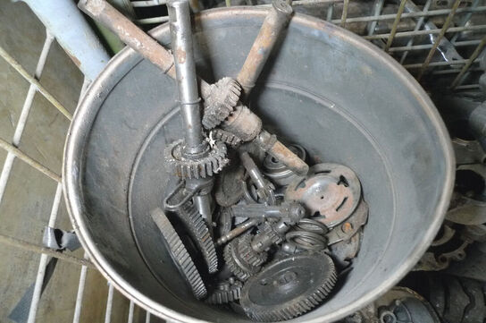 Knallert-motordele t/PUCH 2, 3 og måske 4-gear