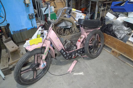 Knallert, Vespa Ciao projekt OBS dele kan mangle