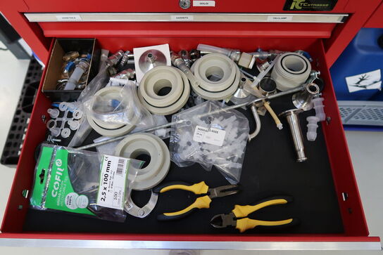 Værktøjsvogn med indhold TC STRASSE