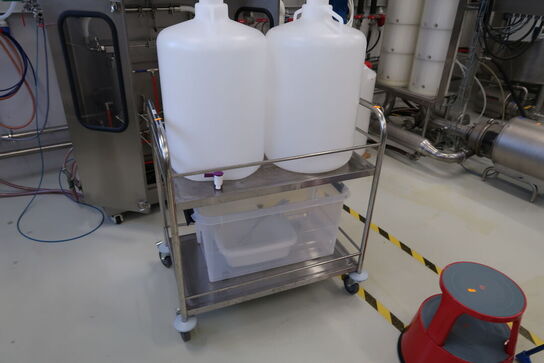 Opbevaringsvogn uden indhold