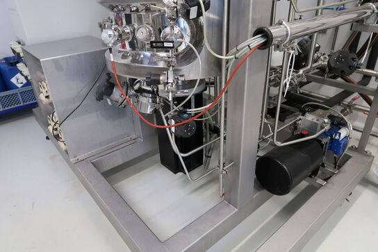 Fermentor med tank APPLIKON BIOTECHNOLOGY Bio reactor 270 L SS og styring APPLIKON TECHNOLOGY i-Control