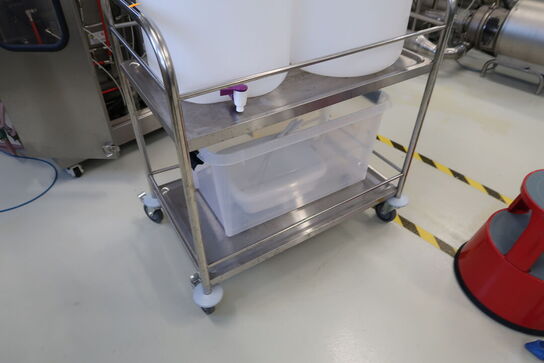 Opbevaringsvogn uden indhold