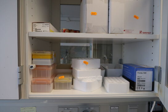 Div. Laboratorieudstyr, laboratorieglas, engangshandsker MICROFLEX m.m.