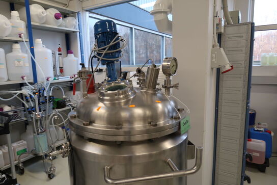 Mobil miksertank motor og måler APS RØNNE MASKINFABRIK med regulator JUMO AQUIS 500