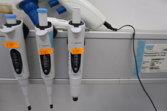 3 stk. pipetter SARTORIUS