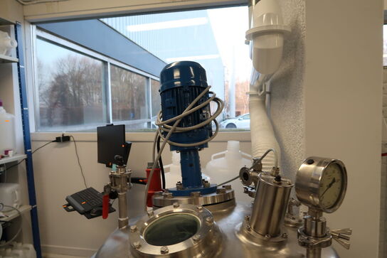 Mobil miksertank motor og måler APS RØNNE MASKINFABRIK med regulator JUMO AQUIS 500