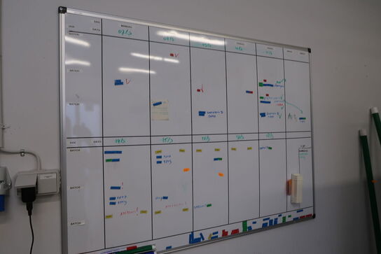 Whiteboard samt DAB radio IRO