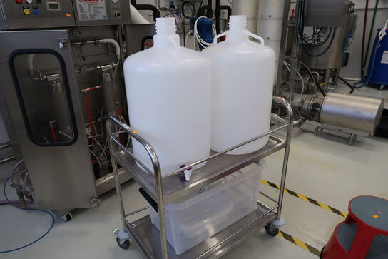 Opbevaringsvogn uden indhold