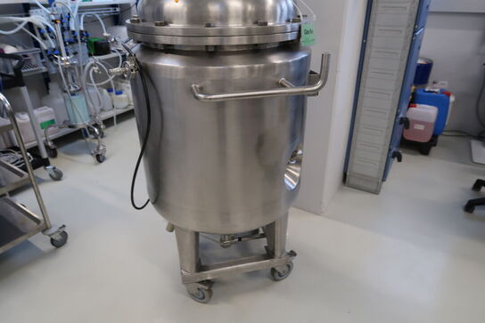 Mobil miksertank motor og måler APS RØNNE MASKINFABRIK med regulator JUMO AQUIS 500