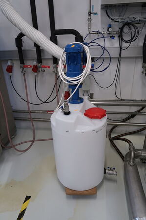 Tank med omrører DIAF PILVAD TG.25.4