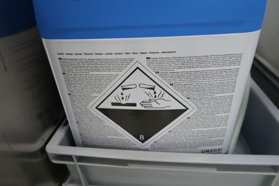 Div. Rengøringsmidler ECOLAB Ultrasil 115 m.fl.