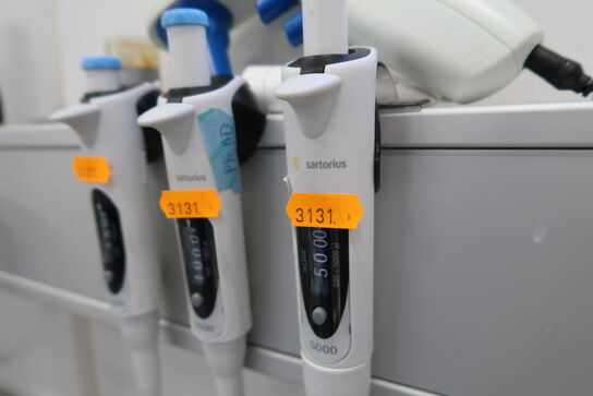 3 stk. pipetter SARTORIUS