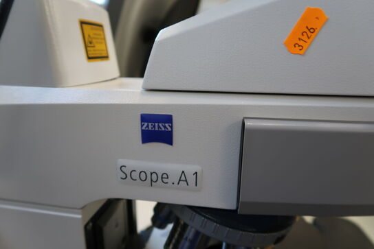 Laboratorie mikroskop CARL ZEISS Axio Scope A1, AxioCam MRc