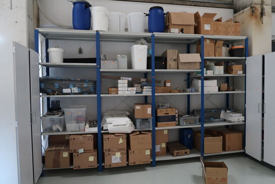 4 fag lagerreoler uden indhold