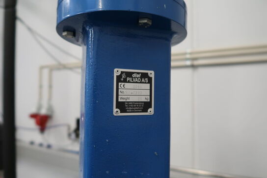 Mikserbeholder GJETTERMANN & NIELSEN med styring JUMO AQUIS 500 og pumpestation INOXPA ESTAMPINOX EFI 2 MR