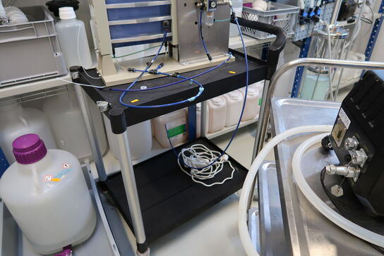 Opbevaringsvogn uden indhold