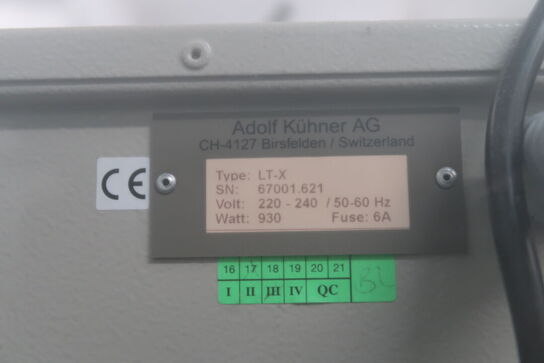 Shaker Incubator LAB-THERM LT-X KuhnerShaker X