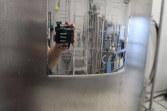 Fermentor med tank APPLIKON BIOTECHNOLOGY Bio reactor 270 L SS og styring APPLIKON TECHNOLOGY i-Control