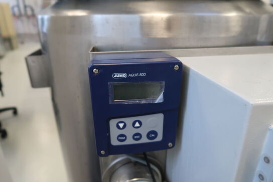 Mobil miksertank motor og måler APS RØNNE MASKINFABRIK med regulator JUMO AQUIS 500