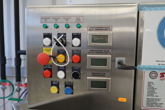 HP Homogeniser STANSTED High Pressure Homogeniser