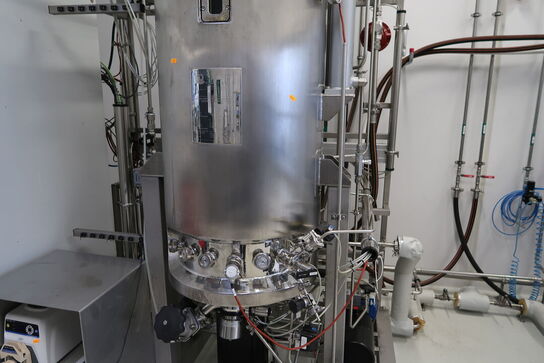 Fermentor med tank APPLIKON BIOTECHNOLOGY Bio reactor 270 L SS og styring APPLIKON TECHNOLOGY i-Control
