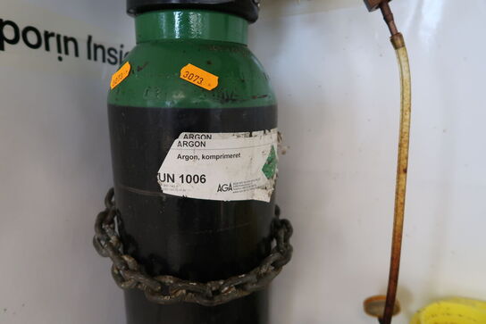 Flaske med argon