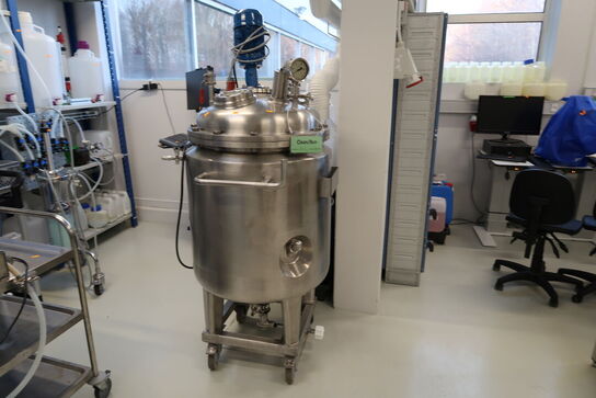 Mobil miksertank motor og måler APS RØNNE MASKINFABRIK med regulator JUMO AQUIS 500