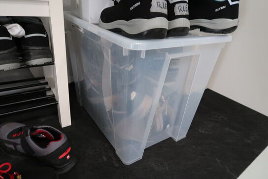 Skoreol, div. Sikkerhedssko m.m.