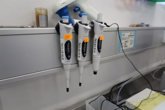 3 stk. pipetter SARTORIUS