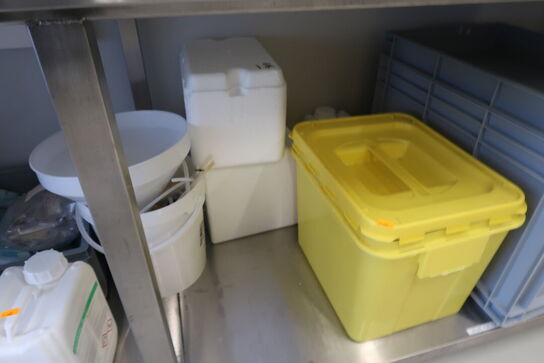 Div. Laboratorieglas, laboratorieudstyr m.m.