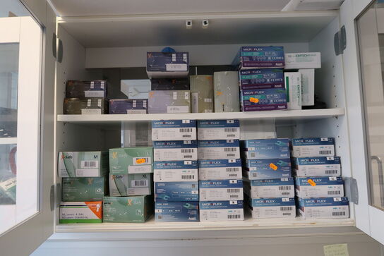 Div. Laboratorieudstyr, laboratorieglas, engangshandsker MICROFLEX m.m.