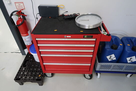 Værktøjsvogn med indhold TC STRASSE