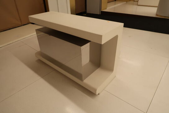 2 stk. bænke med LED-lys