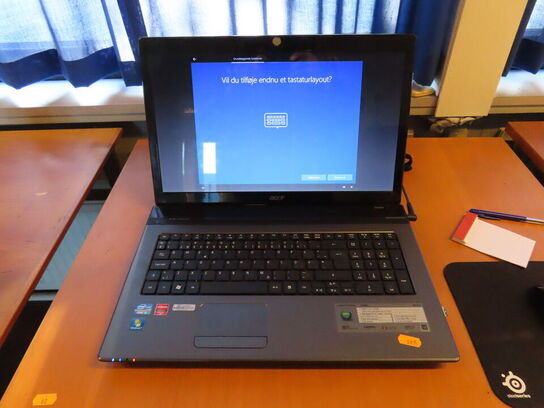 Bærbar PC, ACER ASPIRE 7750G