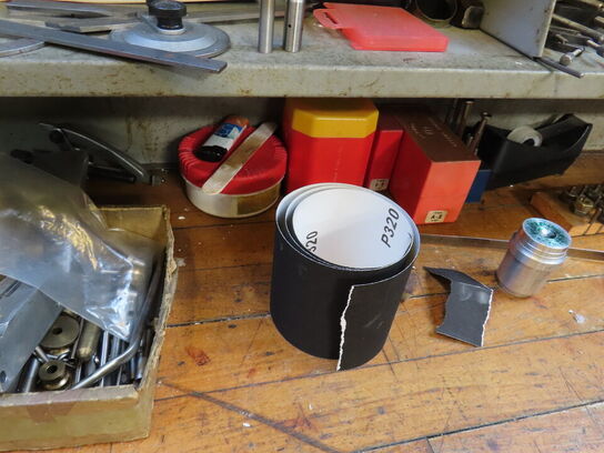 Værktøj og indhold på filebænken