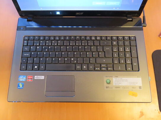 Bærbar PC, ACER ASPIRE 7750G