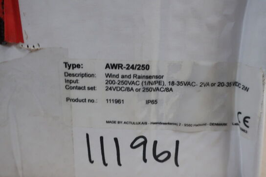 Vind- og regnføler ACTULUX