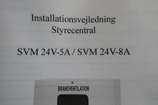 Brandventilation ACTULUX SVM 24V-5A BASIC