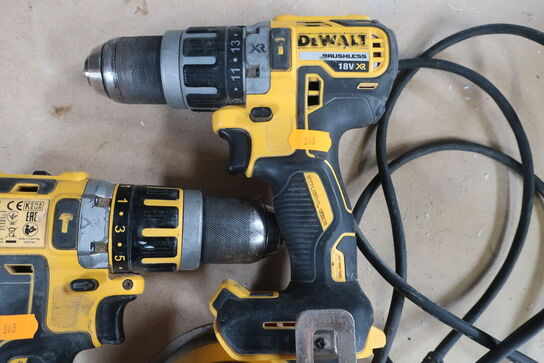 Elværktøj DEWALT sliber og skruemaskiner