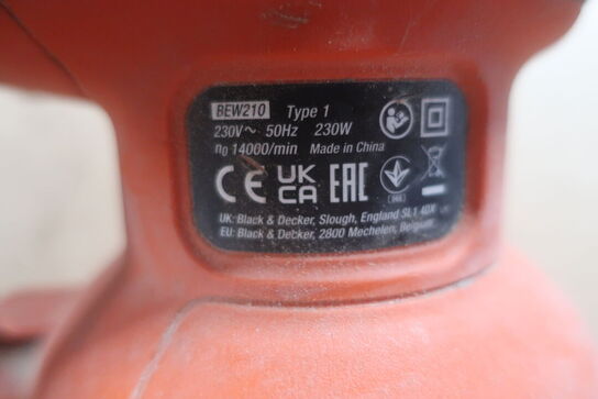 Elværktøj B&D kapsav, rundsav og slibemaskine