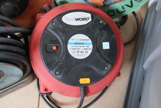 Kabeltromler samt div. kabler