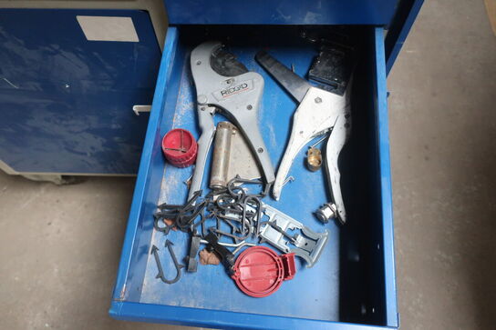 Arbejdsbord BLIKA inkl. indhold