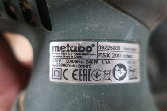 Excentersliber METABO FSX 200