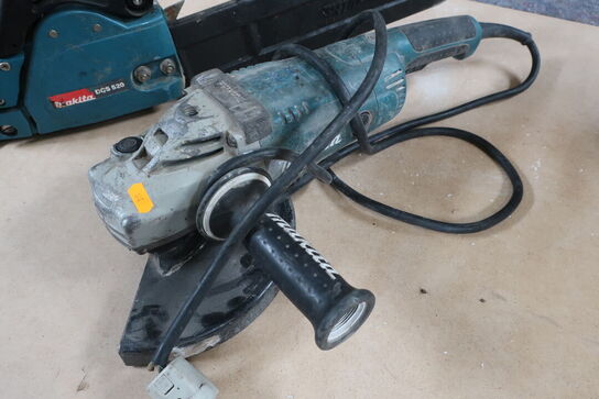 El- og benzinværktøj MAKITA kædesav og vinkelsliber